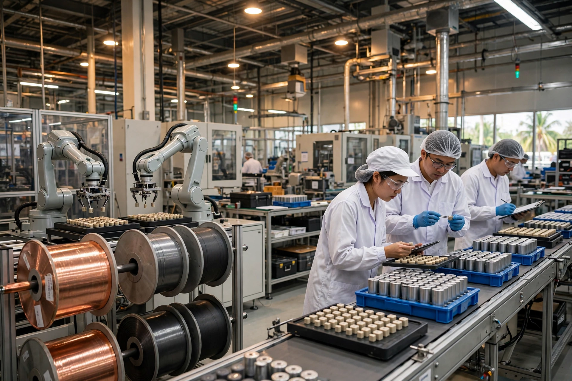 Thailand AI investment - advanced materials factory in Thailand