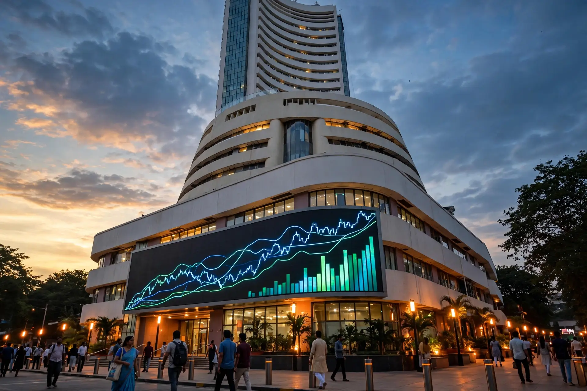 Investors checking bse ipo allotment status for Jio Platforms on a stock exchange screen