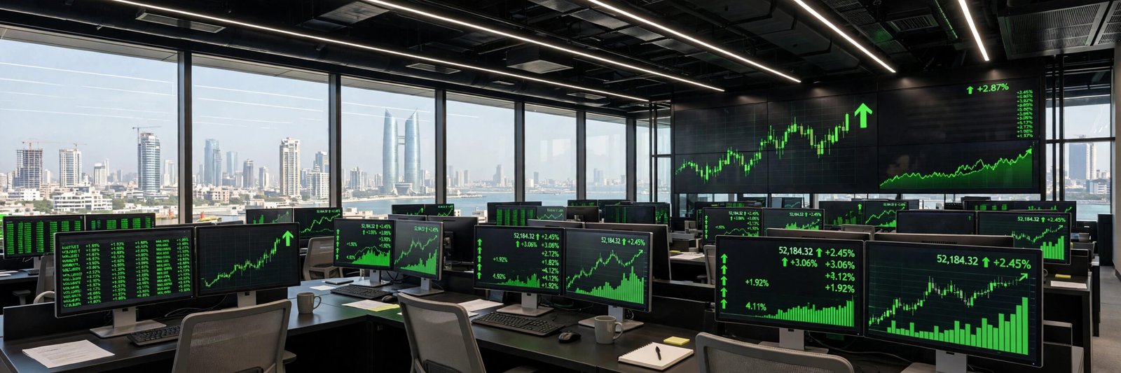 KSE-100 index falls as traders watch oil prices at the Pakistan Stock Exchange